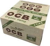 OCB ORGANIC HEMP | PAPERS + TIPS | 24CT